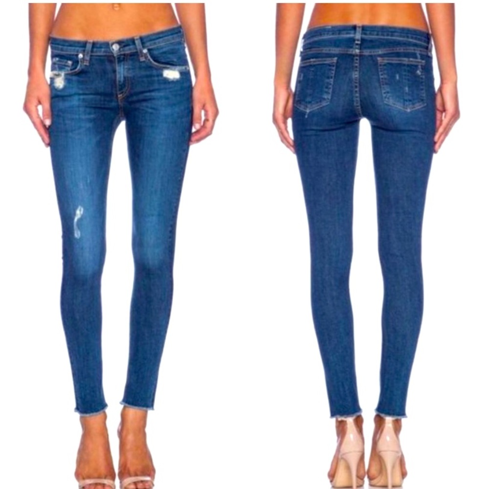 50%OFF BUNDLES! RAG AND BONE RAG&BONE SKINNY DISTRESSED JEGGINGS JEANS SIZE 32